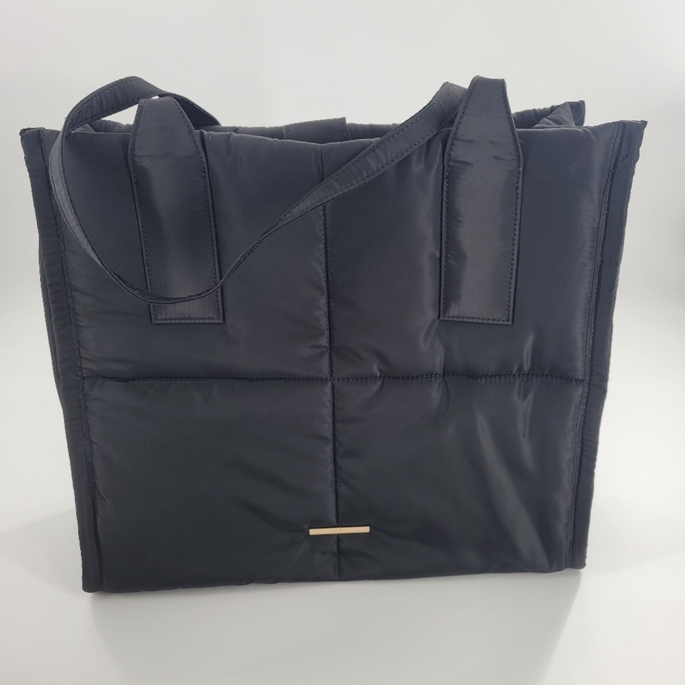 Aldo black quilted Tote Bag New
